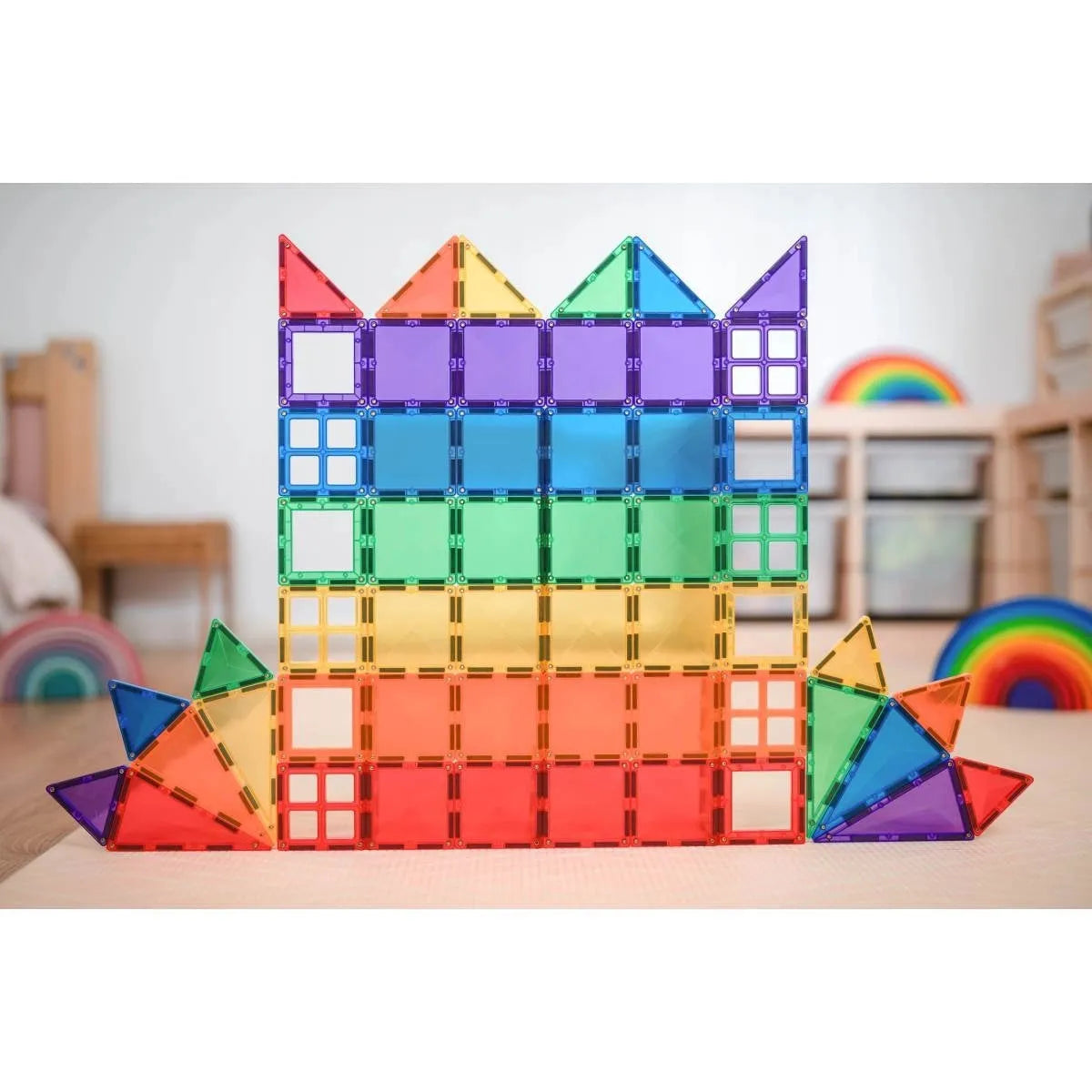 CONNETIX Magnetbausteine Rainbow Starter Pack - 60 Teile - Nook' d' Mel - Kinder Concept Store