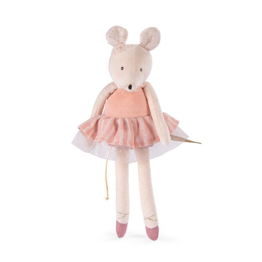 Moulin Roty Plüschtier Maus rosa