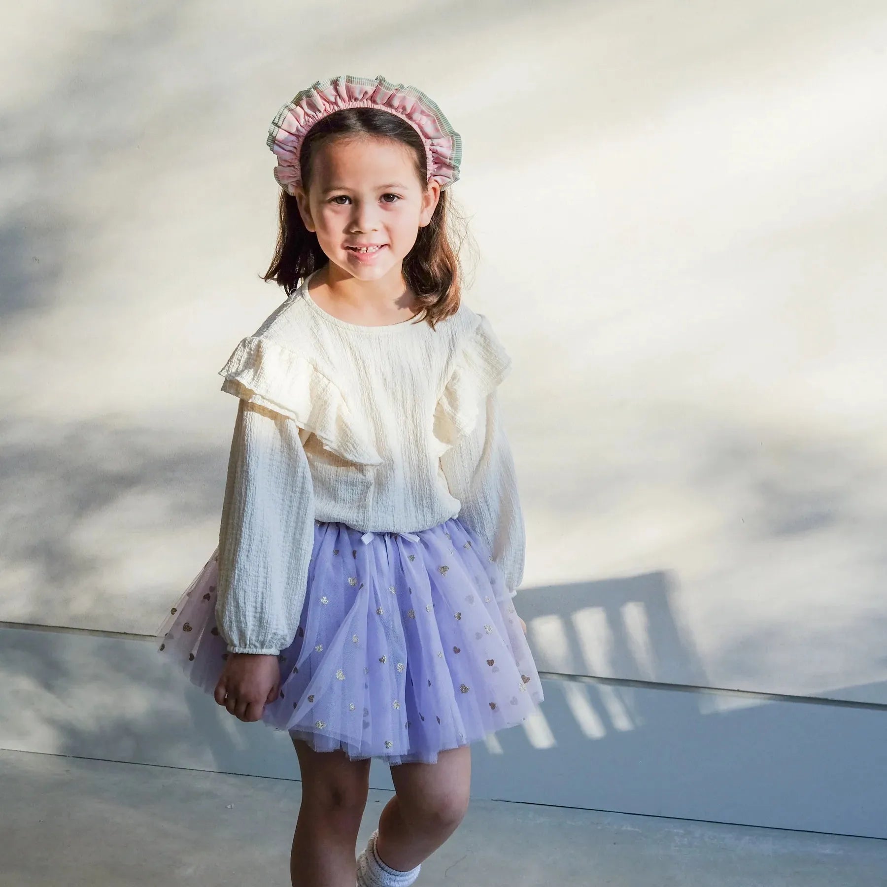 MIMI & LULA Lilac Herz Tutu Rock - Nook' d' Mel - Kinder Concept Store