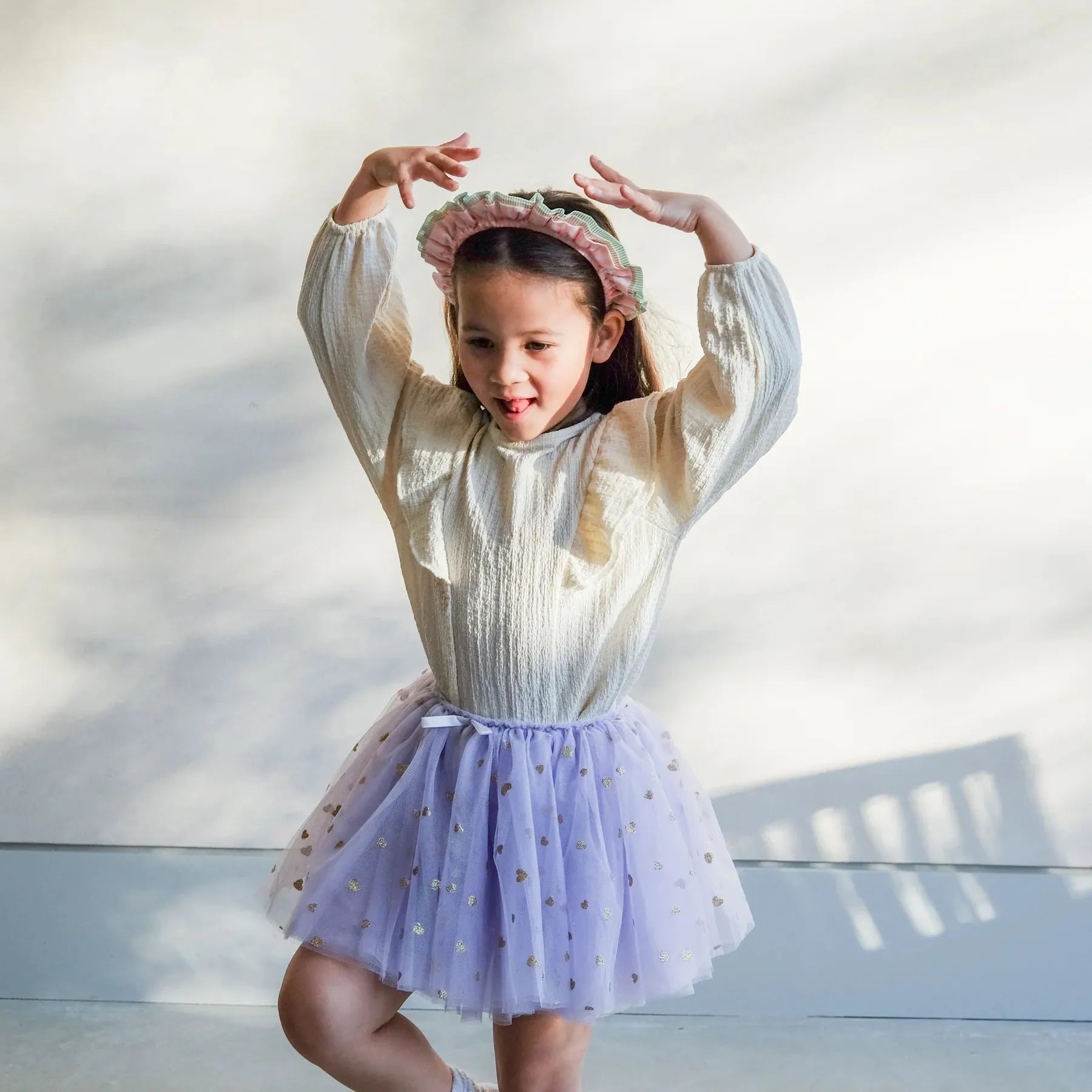 MIMI & LULA Lilac Herz Tutu Rock - Nook' d' Mel - Kinder Concept Store